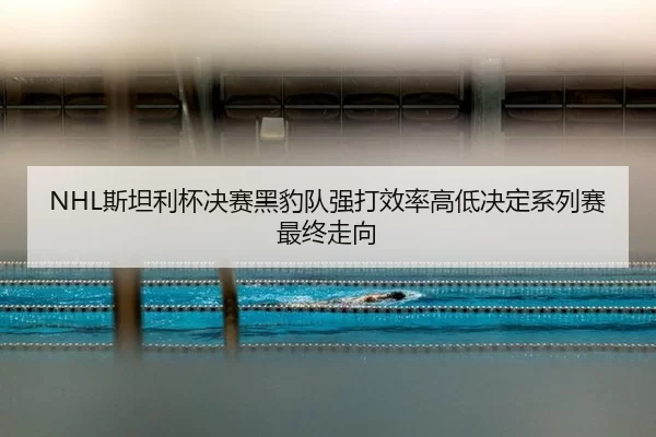 NHL斯坦利杯决赛黑豹队强打效率高低决定系列赛最终走向